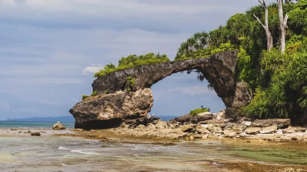 Neil Island: The Perfect Escape from Crowded Island Life Natural Bridge rock formation at Lakshmanpur Beach No 2 in Neil Island Andaman